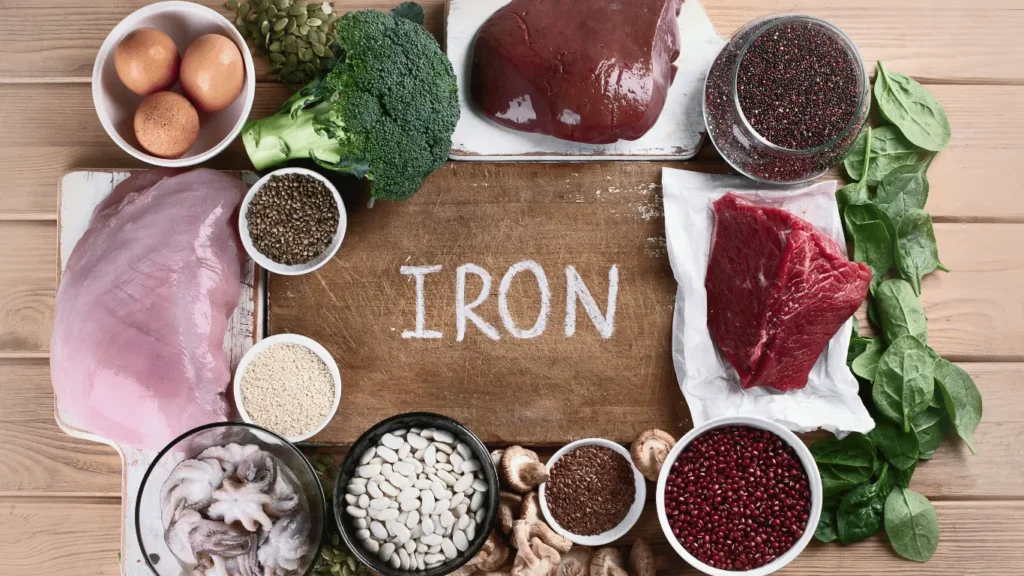 iron deficiency signs and symptoms